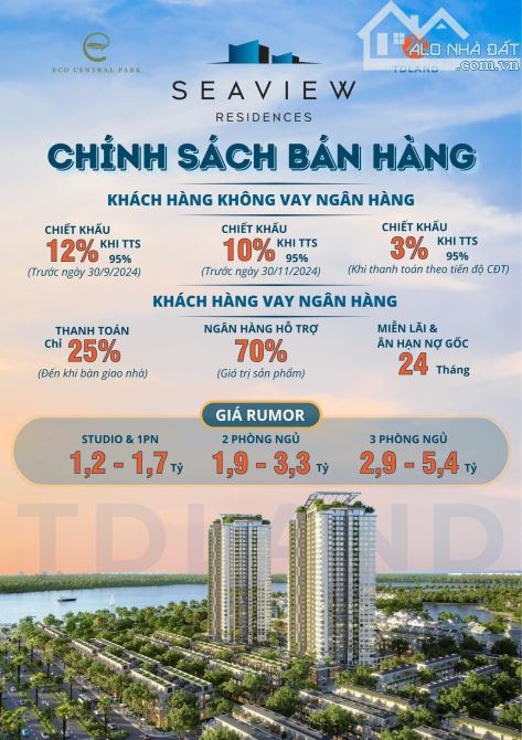 Căn hộ cao cấp Seaview Residences- Ecopark Vinh toà tháp căn hộ cuối cùng ở Ecopark Vinh - 2