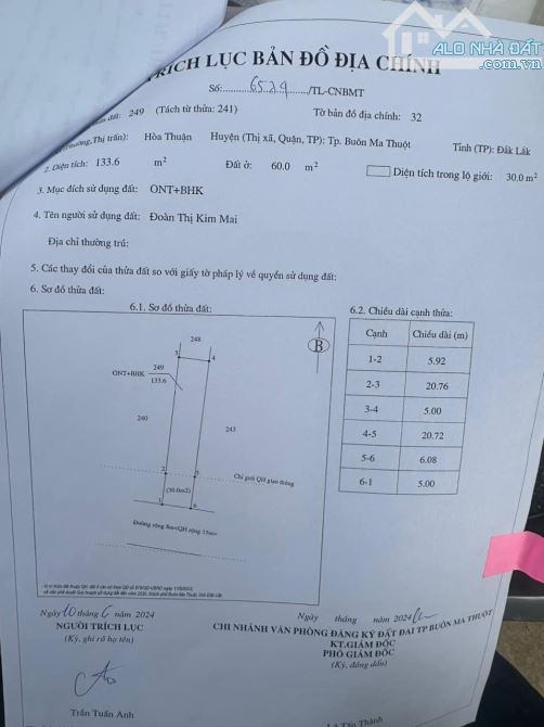 Nhà 20A Đạt Lý Hoà Thuận Buôn Ma Thuột Đăk Lăk - 3