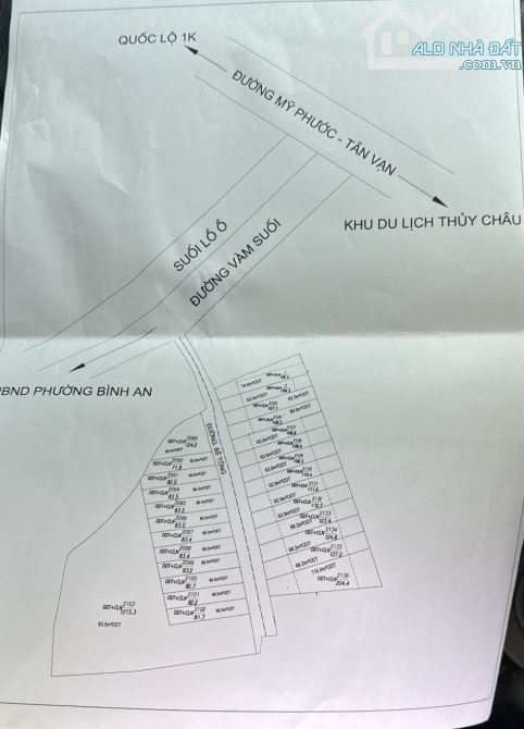 2,2Tỷ TL🔥Bán 23 lô đất Thổ Cư đường ô tô gần chợ Bình An 100m p.Bình Thắng Tp.Dĩ An - 4