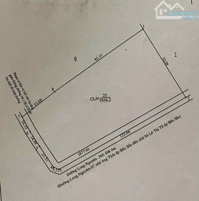 cần bán gấp gần 8000m2 tại long nguyên ,giá siêu ngộp,