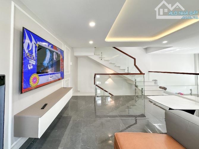 BÁN NHÀ LÔ GÓC 2 MẶT TIỀN HXT THÔNG 5 TẦNG 4PN ĐỦ NỘI THẤT PHAN VĂN TRỊ BÌNH THẠNH - 8