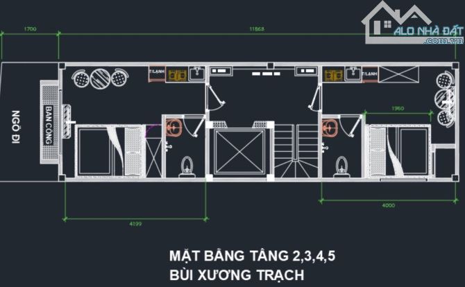 BÁN CĂN HỘ DÒNG TIỀN 9%/NĂM, TRUNG TÂM QUẬN THANH XUÂN, DT 50 M2, CHƯA TỚI 200TR/M2 - 8