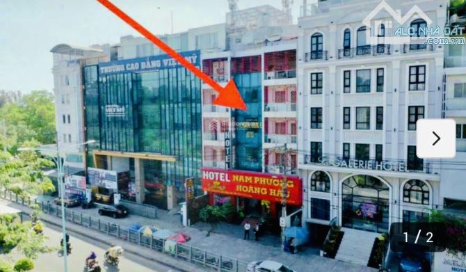 Tòa khách sạn 4 căn Trung Sơn, Nguyễn Thị Thâp nối dài, 2 mặt tiền, hầm, 5 lầu giá 88 tỷ