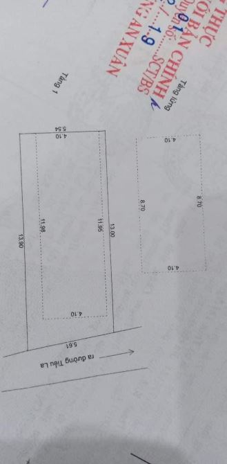 Bán đất tặng dãy trọ 2 tầng kiệt 3m thông Hoà Cường. Dt 75m2 sát đường trung tâm - 1