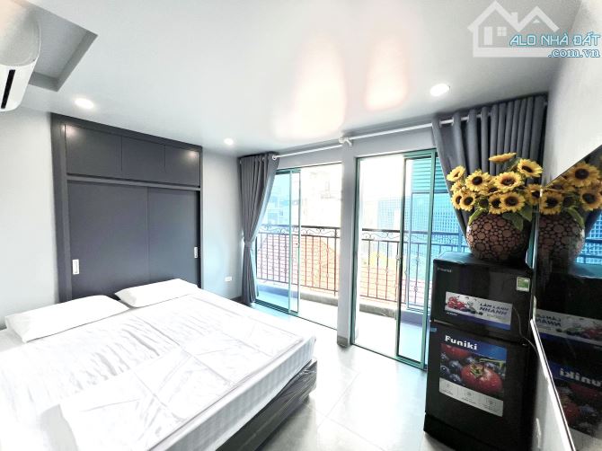 Cho thuê căn hộ studio đủ tiện nghi thang máy phố Hào Nam, gần ga Cát Linh - 2