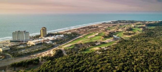 BÁN 1HA BIỂN HỒ TRÀM, PHỦ HỒNG TOÀN BỘ,  SAU LƯNG SÂN GOLF THE BLUFFS, CÁCH PHỐ ĐI BỘ 500M - 2