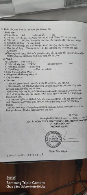 Bán Đất tỉnh lộ 10 xã Phạm Văn Hai ,Huyện Bình Chánh - 5