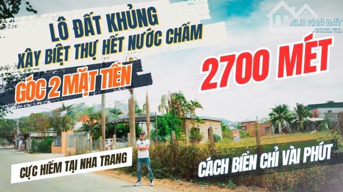 Bán Lô Đất Nha Trang gần 2500m góc 3 mặt tiền đường Lương Định Của xã Vĩnh Trung thổ cư - 5