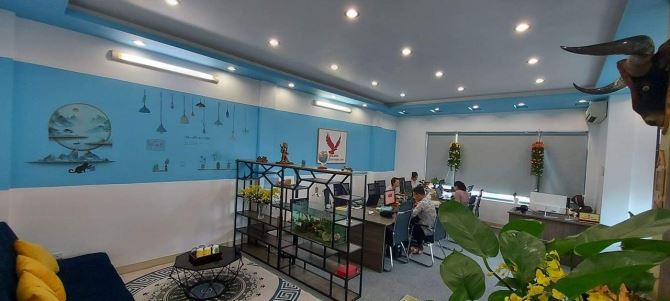 CHO THUÊ VĂN PHÒNG 60M2 TẠI MẶT PHỐ PHẠM TUẤN TÀI - CẦU GIẤY FULL NỘI THẤT GIÁ THUÊ CHỈ 9T