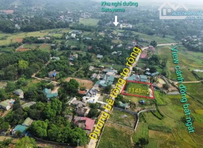 Chuyển nhượng đất nghỉ dưỡng tại Cư Yên - Lương Sơn - Hoà Bình. Diện tích: 1148m