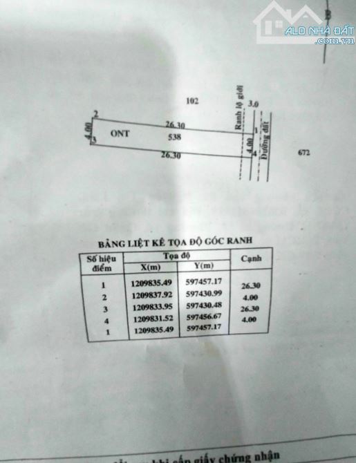 BÁN NHÀ C4 NGAY TRUNG TÂM XÃ BÌNH MỸ CÁCH TỈNH LỘ 9 3OOM DT RỘNG 105M2 (4*26) GIÁ 2.4 TỶ - 1