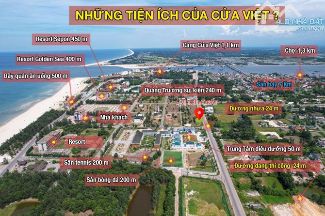 VIP Đất đấu thị Trấn Cửa Việt Biển Cửa Việt Quảng Trị - 3