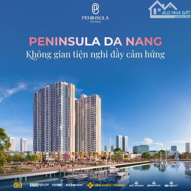 Chào ban Peninsula 2PN 60m2 mặt sông, nhận sổ 1/2027 - 5