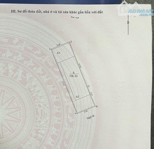 Khách  làm bên ngân hàng gửi bán nhà trương định giá rẻ 2 mặt ngõ DT: 42m giá: 5ty200