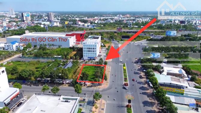 Cho thuê đất góc 3 mặt tiền quang trung gần siêu thị go, vị trí sáng đẹp