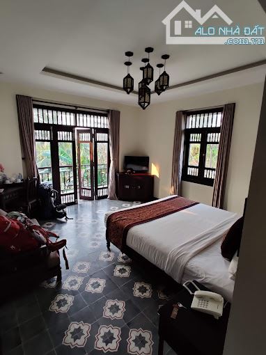 Hội An Village Villa  vận hành với dòng tiền tốt với dt tới 5100m đất + hồ tôm - giá 3x