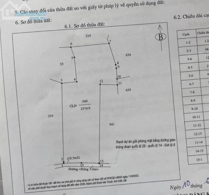 Không có nhu cầu nên bán một lô đất siêu đẹp, view Nghỉ dưỡng, Sinh thái, Thương mại DV - 2