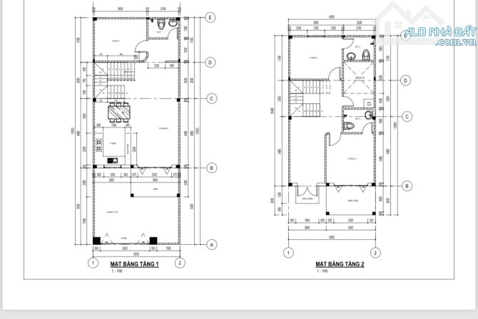 Nhà 2 tầng hẻm oto Phú Nông sổ Hoàn Công ngang 6m - 3