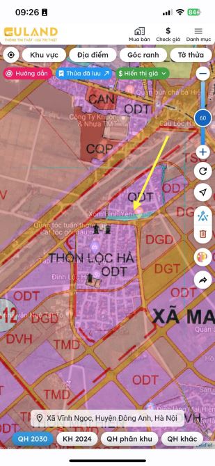 Bán đất đấu giá Lộc Hà Mai Lâm Đông Anh 100m2 MT 6.7m đường Ô TÔ Tránh SÁT VINHOMES Cổ Loa - 4