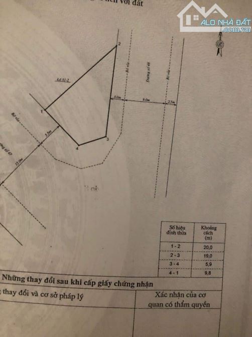 Bán lô góc 2 mặt tiền đg nguyên hồng và nguyễn cơ thạch b3 an phú thịnh dt 147m2 giá 6ty