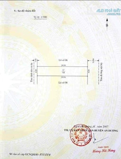 108m2 TRang Quan,An Đồng, An Dương,Cách đừơng chùa Nghèo 100 mét