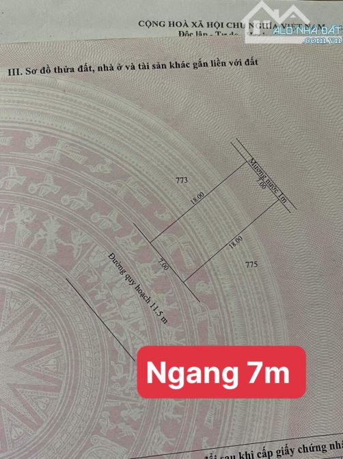 ĐẤT KQH Hương An, TP Huế, 126m2, giá chỉ 1.780tr - 1
