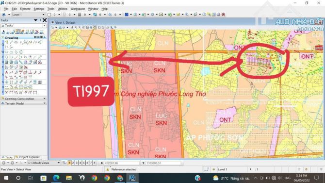 📍Xã Phước Long Thọ - Đất Đỏ - BRVT  DT 1000m2 -13.6x72m - Giá 2tỷ050 - 4