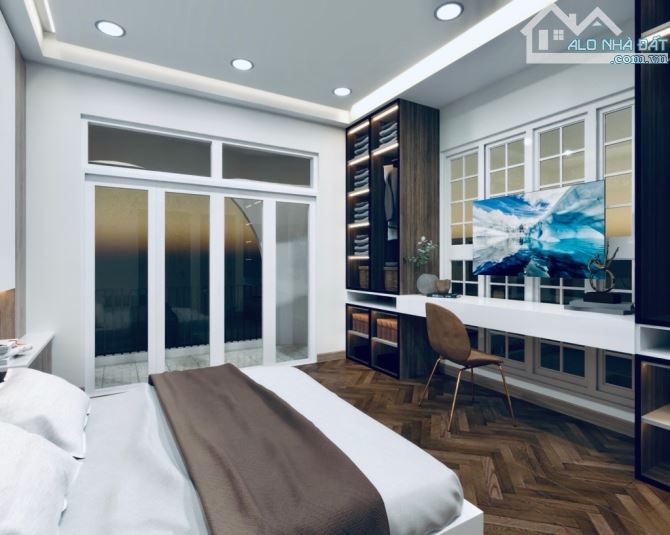 Giảm SỐC 1,3 tỷ Mặt tiền căn góc Phan Huy Ích 4 Tâng, 4x17, có THANG MÁY giá  8,5 tỷ - 6