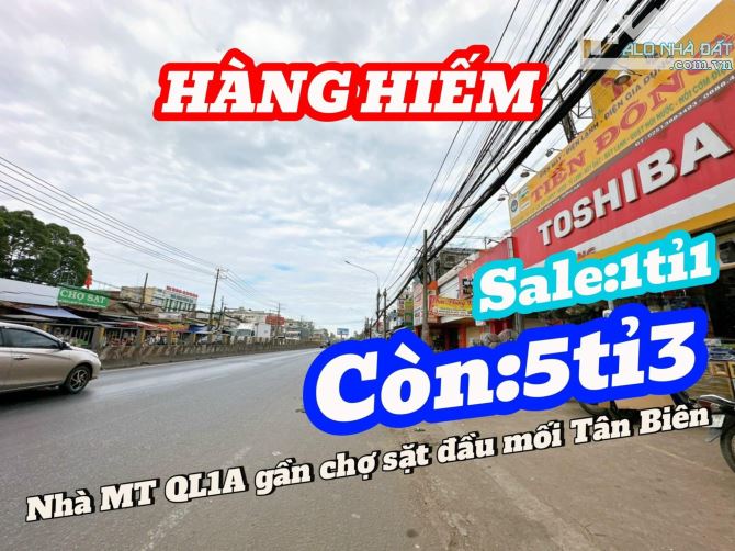 HN037(NP034) 🆘Hạ giá 1tỉ1 bán gấp  ( 6tỉ4👉5tỉ3 ) ➡️Nhà mặt tiền Ql1A ngay chợ sặt đầu mố