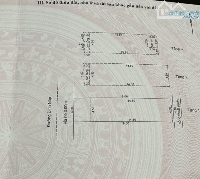 Bán nhà mặt tiền 3 tầng, 4PN Đinh Núp gần Ngã ba Huế