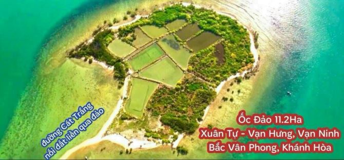 Cần bán đảo Hòn Giã, Xuân Tự Vạn Ninh, 11ha, cách bờ 600m - 1