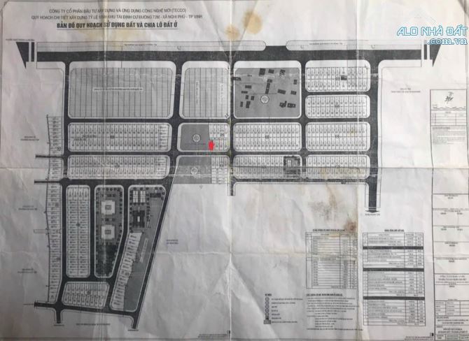 Bán đất TECCO_Đất dự án tái định đường 72m Nghi phú- tp.Vinh - 2