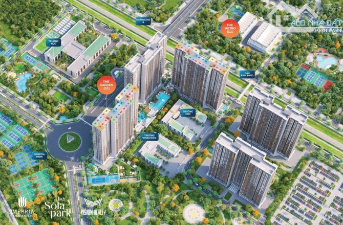 Bán Căn Hộ Chung Cư Solapark - Imperia- Smart City - 2