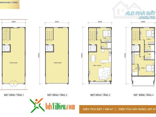 NHÀ 5 TẦNG MẶT TIỀN ĐƯỜNG TRẦN HƯNG ĐẠO Q.SƠN TRÀ - VỪA Ở VỪA KINH DOANH SẦM UẤT - 2