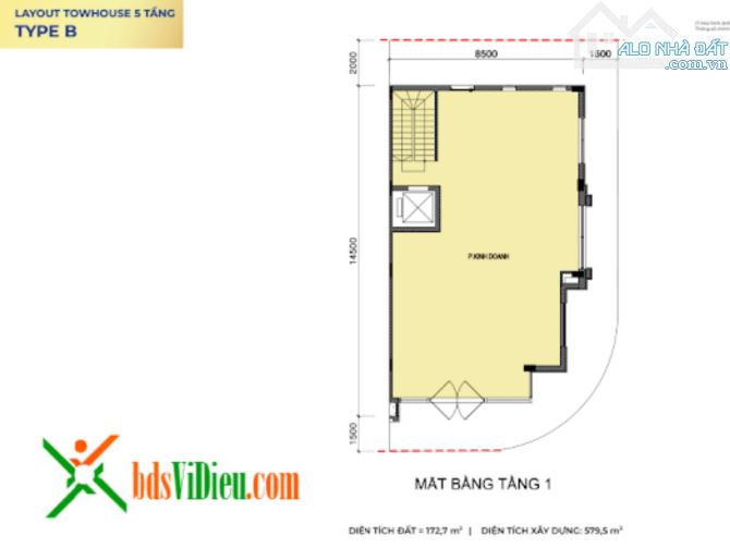 NHÀ 5 TẦNG MẶT TIỀN ĐƯỜNG TRẦN HƯNG ĐẠO Q.SƠN TRÀ - VỪA Ở VỪA KINH DOANH SẦM UẤT - 5