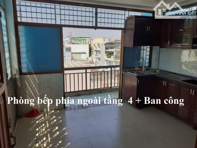 NHÀ ĐẸP QUANG TRUNG P8 DT 4*10 TRỆT 4 LẦU  GIÁ SALE CÒN 6,36 TỶ - 6