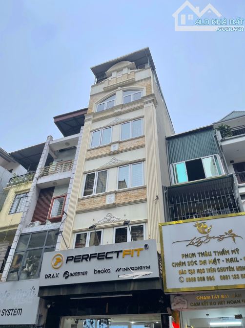 BÁN NHÀ 2 THOÁNG TRƯỚC SAU 17 TỶ 90m 6 TẦNG MT 5m GARA Ô TÔ 7 CHỖ LẠC LONG QUÂN CẦU GIẤY