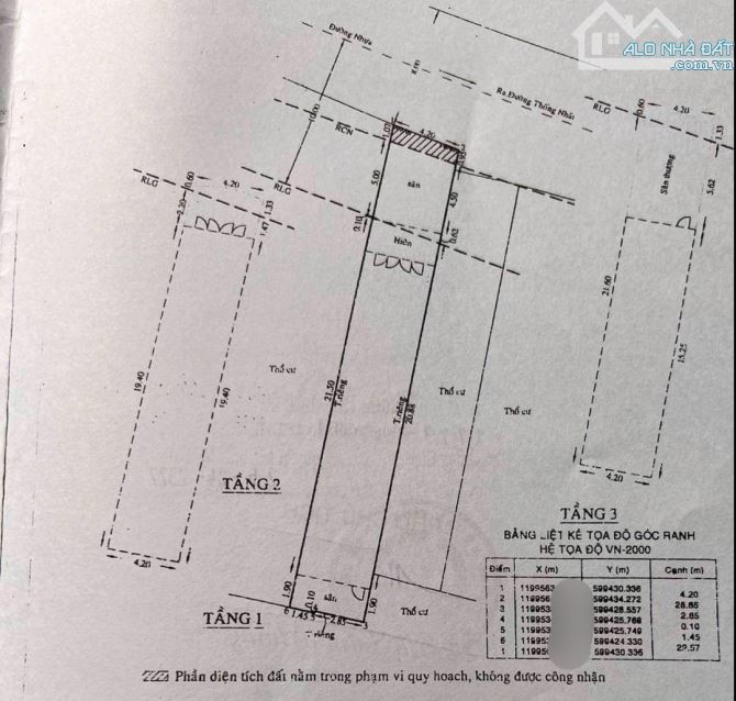 Bán nhà mặt tiền đường số 1 Thống Nhất, Gò Vấp, vị trí đẹp, DT 4.2x30m, 3tấm, giá 13.5tỷ - 1