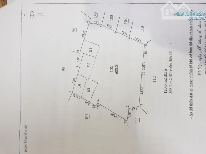 Bán 683m2 Đất - phố Hoàng Hoa Thám, Ba Đình - giá 48 tỷ - 1