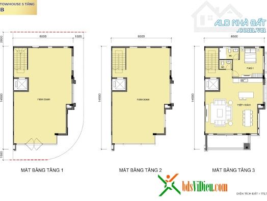 BÁN TOWNHOUSE 5 TẦNG MẶT TIỀN ĐƯỜNG TRẦN HƯNG ĐẠO - VỪA Ở VỪA KINH DOANH GÀ ĐẺ TRỨNG VÀNG - 5