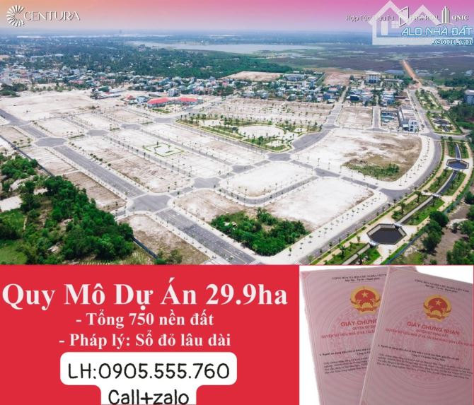 Booking 50 triệu chiết khấu 11% -Nhận ngay sổ đỏCENTURA CITY - KĐT TTHCM TAM KỲ