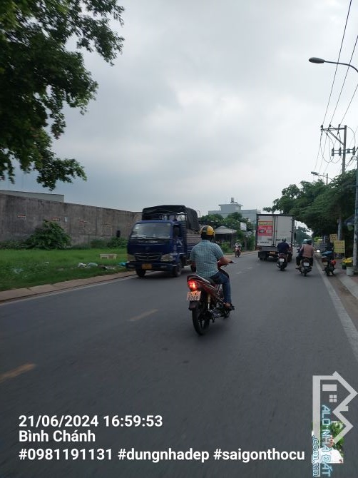 Bán Đất Đoàn Nguyễn Tuấn ,Tân Quý Tây ,Bình Chánh.700m2 đã có Thổ Chỉ: 20tr.m