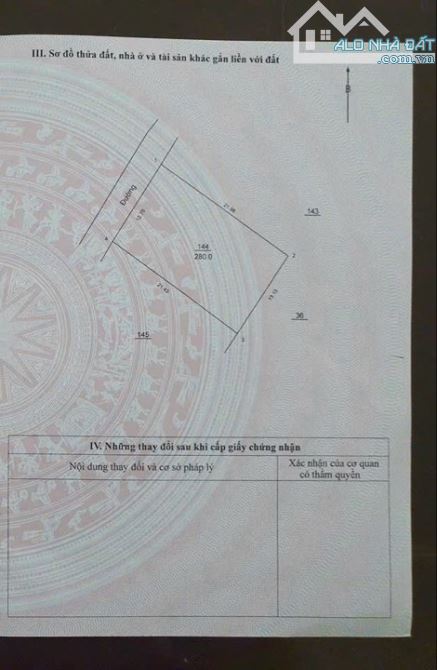 Bán nhanh 280m thổ cư 240m, mặt  tiền hơn 12m giá đầu tư, sổ đỏ chính chủ - 1