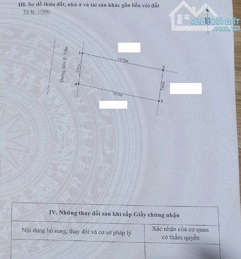 Bán Đất Hoàng Lâu, Đường 7m, điểm kinh doanh. 152m2. Có thể chia 2 lô - 2