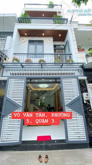 Bán gấp nhà Võ Văn Tần,Phường 6,Quận 3,Giá 3.8 Tỷ cho thuê 32tr/tháng