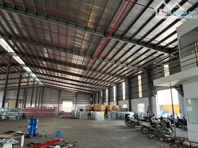 Cho thuê 500m2 nhà xưởng có nghiệm thu PCCC trong kcn lại yên