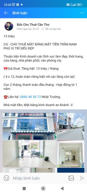 Mặt tiền Trần Nam Phú cực đắc địa - 1