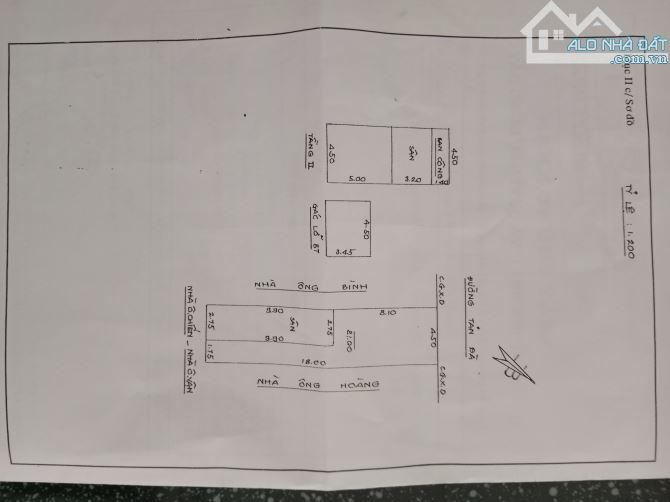 CHÍNH CHỦ CẦN BÁN NHÀ MẶT TIỀN ĐOÀN NGUYỄN TUẤN, P QUANG TRUNG 4.95 TỶ, SỔ HỒNG ĐẦY ĐỦ, KH - 1