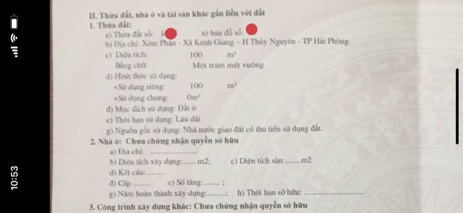 💥💥💥Mặt đường liên xã Kênh Giang, Đối diện UBND, 100m2, ngang 5m, Giá 3,15 tỷ ❌❌❌ - 3