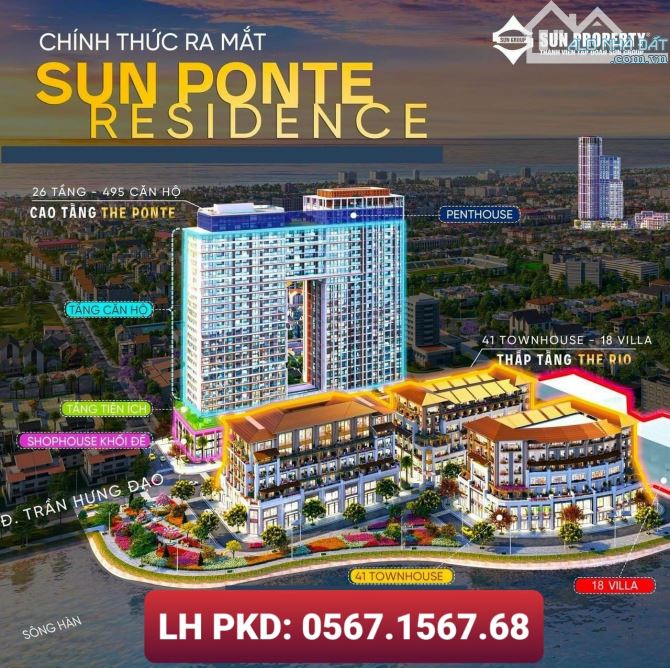 CĂN GÓC DUAL KEY VIEW TRIỆU ĐÔ GIÁ TỐT NHẤT THỊ TRƯỜNG - ĐẲNG CẤP Ở SUN PONTE RESIDENCE - 8